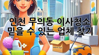 인천 무의동 이사청소, 믿을 수 있는 업체 찾기